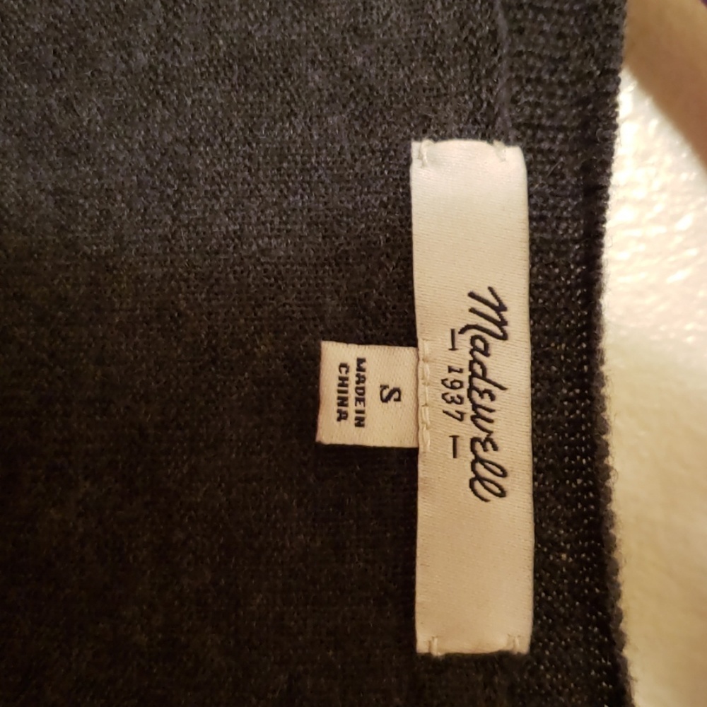 Madewell Gray Sweater - Picture 2 of 4